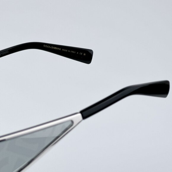 D&G DG2305 05/AL BRAND NEW Sunglasses Silver Grey Silver Mirrored DG Unisex - Picture 8 of 10